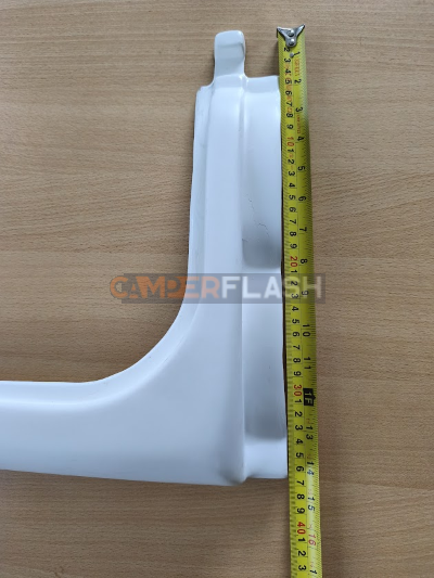 Fascia bandella sottoporta in vetroresina 1997 / 2000 - doppia onda - Rimor - 050