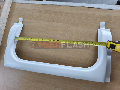 Fascia bandella sottoporta in vetroresina 1997 / 2000 - doppia onda - Rimor - 050
