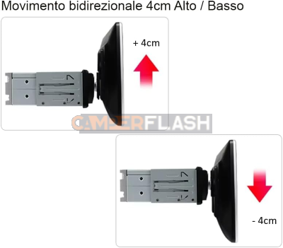 Autoradio 10.1 pollici - Sinto Monitor Macron 2Din T1003DAB - Carplay+Android - RDS/Dab / Dab+