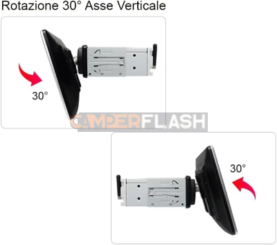 Autoradio 10.1 pollici - Sinto Monitor Macron 2Din T1003DAB - Carplay+Android - RDS/Dab / Dab+