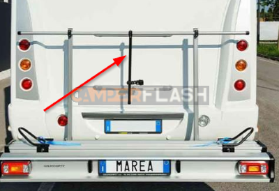 Replacement bar for motorbike carrier - 80cm - GOLDSCHMITT- X15330