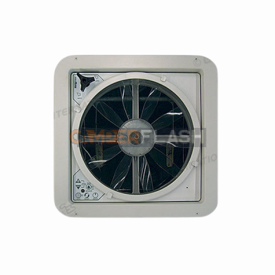 Motorised Maxxfan Deluxe Transparent Hole 40X40 - GES - AER152