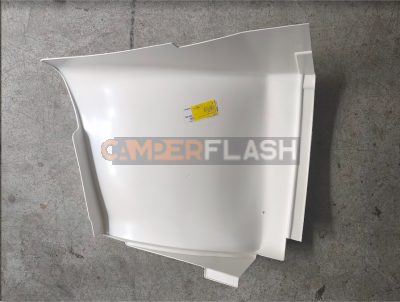 Angolare frontale sinistro - in ACRILAX bianco - RIMOR - 1TER140086