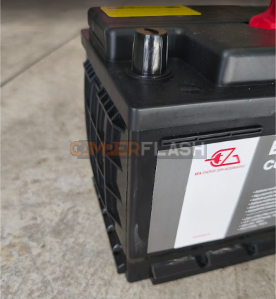 Batterie de service sous le siège Ducato - pour camping-car - décharge lente (C20 Agm 12 V) - 100 Ah (95)  - EZA - sous le siège
