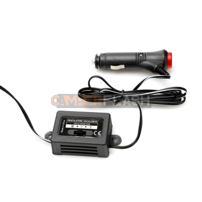12V chrome fan with ø20 clamp - LAMPA - 73111