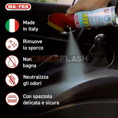 Pulitore a secco Flash spray 400ml - MAFRA - MFH0544