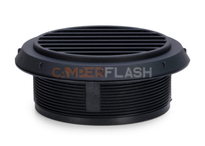 Black air intake vent, 90 mm diameter – WEBASTO – 1320932A