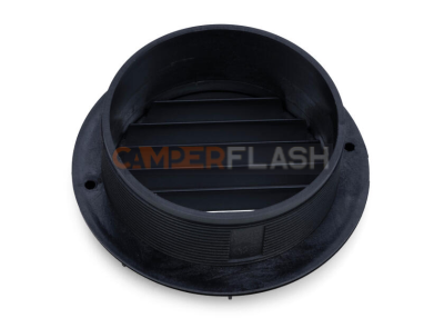 Black air intake vent, 90 mm diameter – WEBASTO – 1320932A