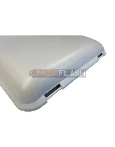 Couvercle de dôme de rechange pour hublot FIAMMA Vent White - ouverture de toit 40 x 40 - 98683-100