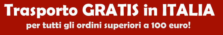 Spedizione gratuita in Italia per tutti gli ordini superiori a 100 Euro su camperflash.it